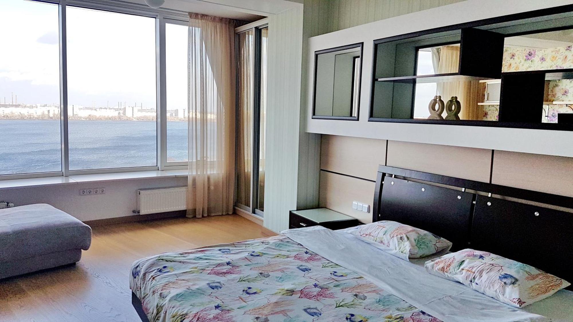 Most City Apart-Hotel Dnyipropetrovszk Szoba fotó